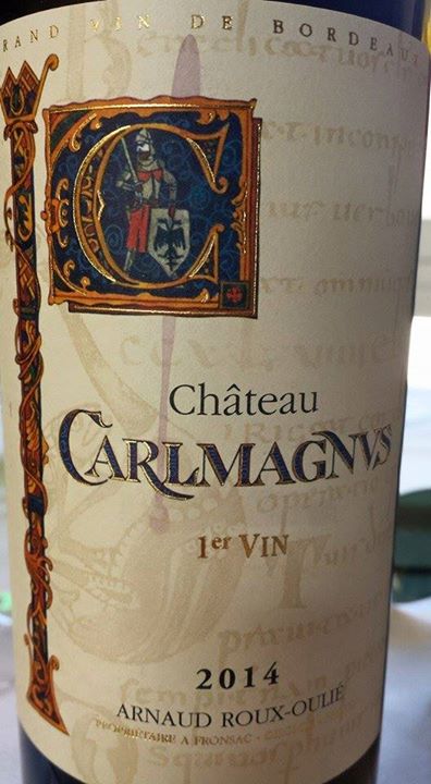 Château Carlmagnus 2014 – 1er Vin – Fronsac