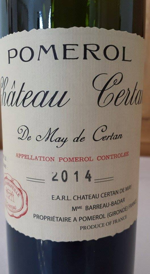 Château Certan de May de Certan 2014 – Pomerol