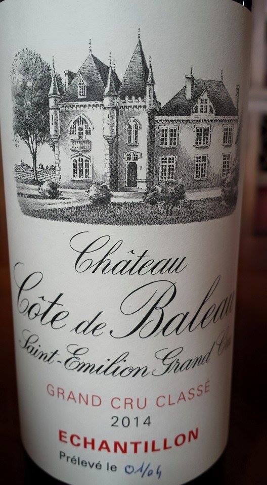 Château Côte de Baleau 2014 – Saint-Emilion Grand Cru Classé