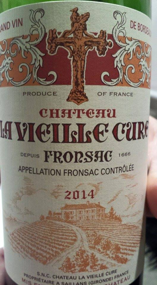 Château La Vieille Cure 2014 – Fronsac