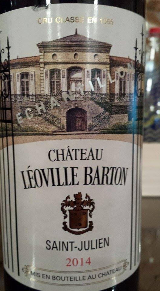 Château Léoville Barton 2014 – 2ème Grand Cru Classé de Saint-Julien