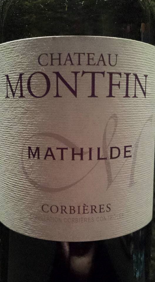 Château Montfin – Cuvée Mathilde 2012 – Corbières