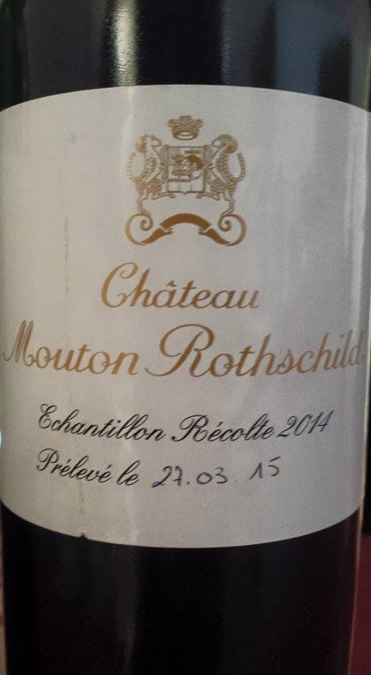 Château Mouton Rothschild 2014 – 1er Grand Cru Classé à Pauillac