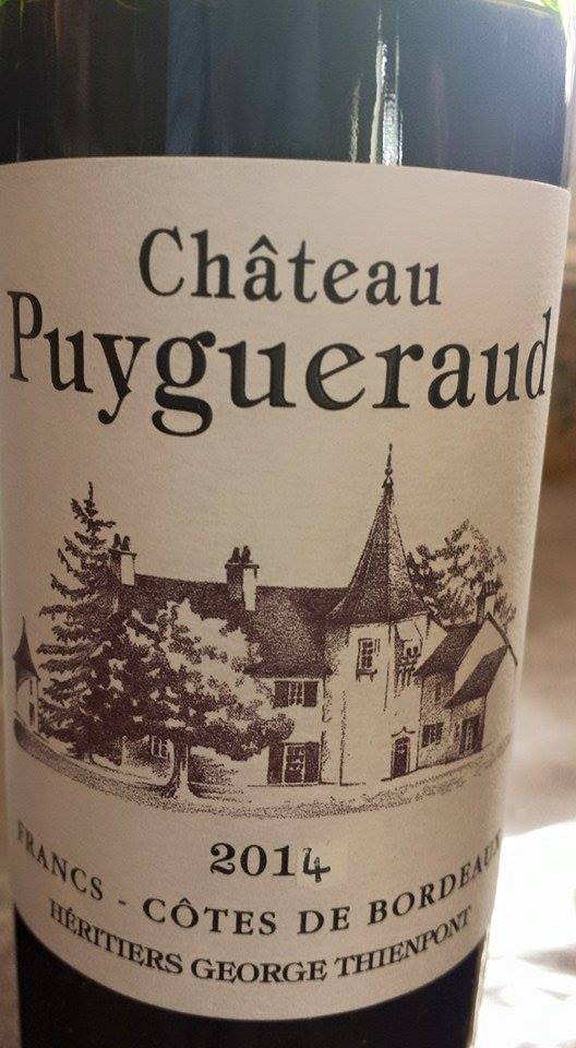 Château Puygueraud 2014 – Francs Côtes-de-Bordeaux