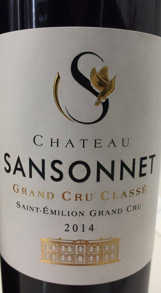 Château Sansonnet 2014 – Grand Cru Classé de Saint-Emilion