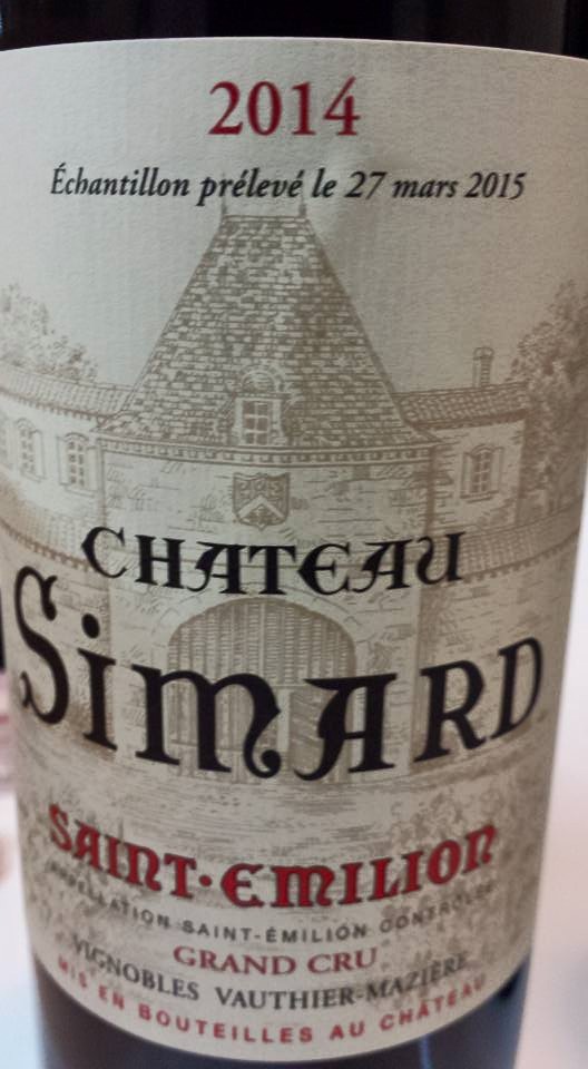 Château Simard 2014 – Saint-Emilion Grand Cru