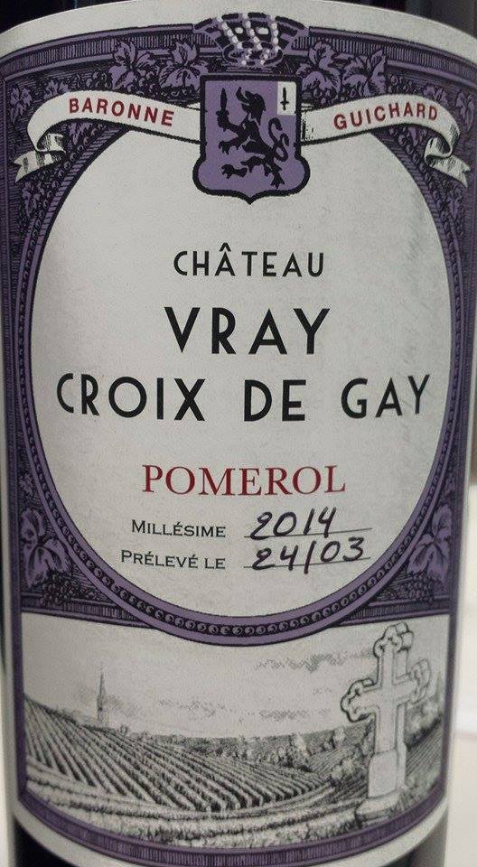 Château Vray Croix de Gay 2014 – Pomerol