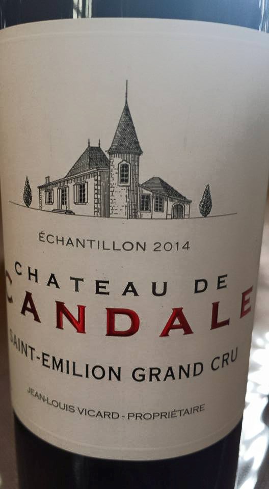 Château de Candale 2014 – Saint-Emilion Grand Cru