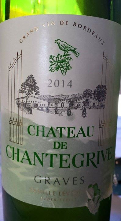 Château de Chantegrive 2014 – Graves