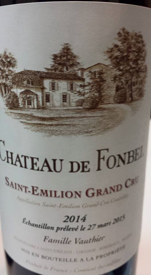 Château de Fonbel 2014 – Saint-Emilion Grand Cru