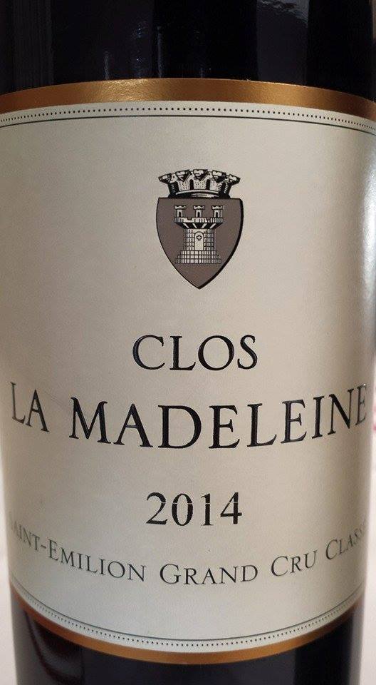 Clos La Madeleine 2014 – Saint-Emilion Grand Cru Classé