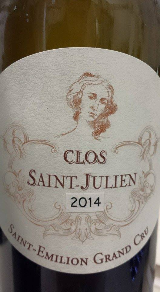 Clos Saint-Julien 2014 – Saint-Emilion Grand Cru