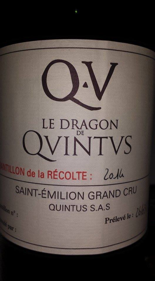 Le Dragon de Quintus 2014 – Saint-Emilion Grand Cru