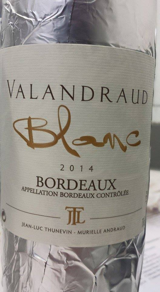 Valandraud Blanc 2014 – Bordeaux