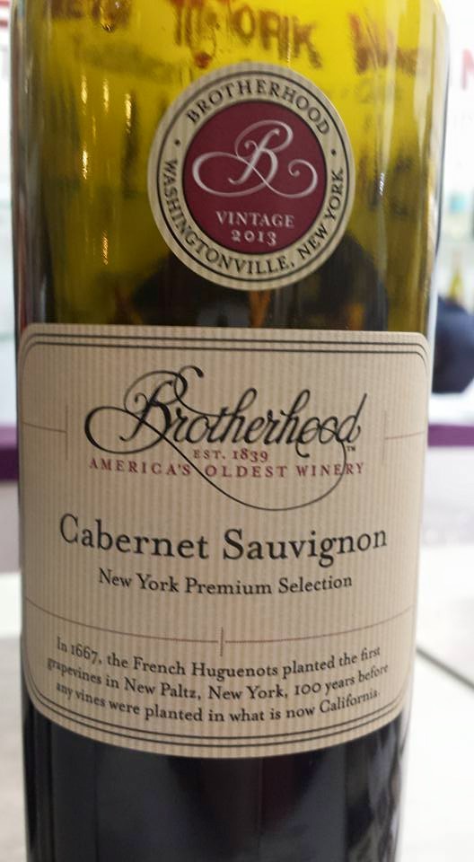 Brotherhood Winery – Cabernet Sauvignon 2013 – New York