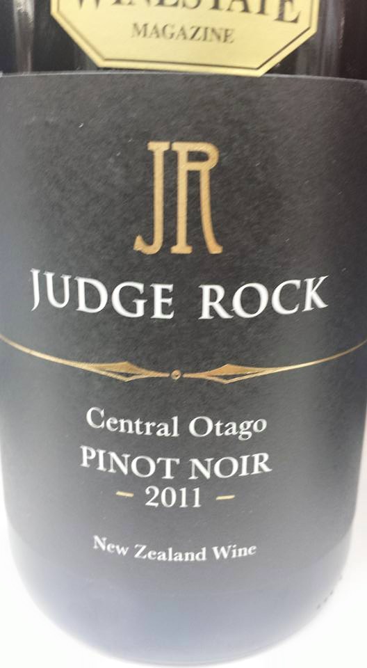 Judge Rock – Pinot Noir 2011 – Central Otago
