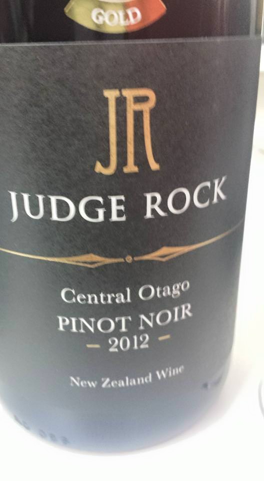 Judge Rock – Pinot Noir 2012 – Central Otago