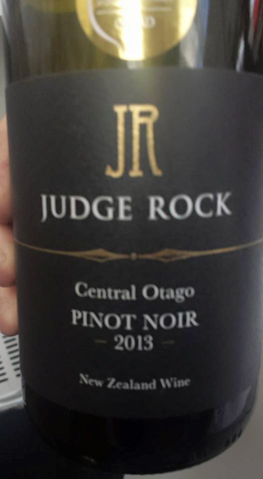Judge Rock – Pinot Noir 2013 – Central Otago