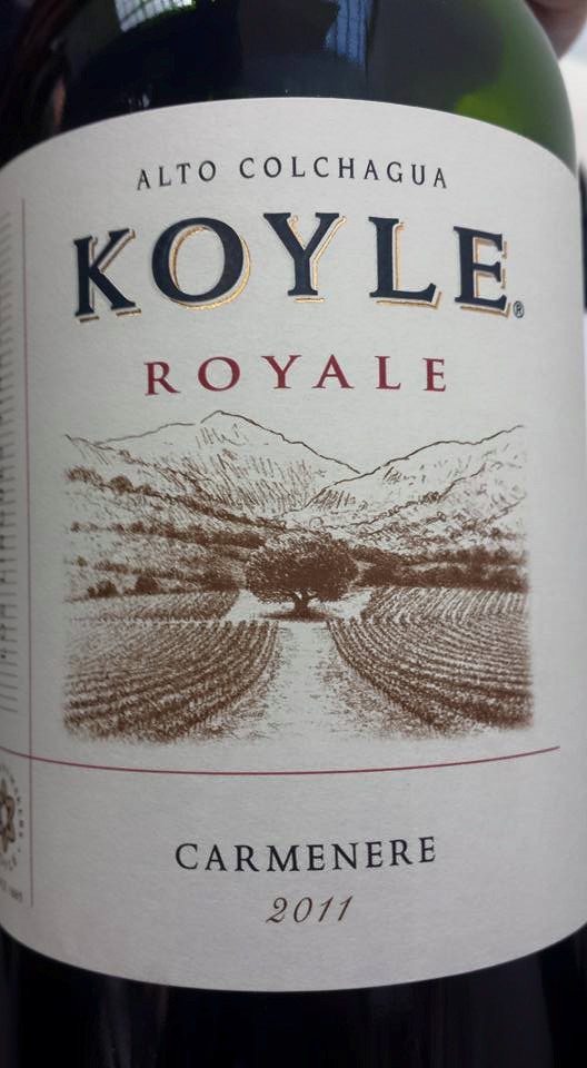 Koyle – Royale Carmenere 2011 – Alto Colchagua – Colchagua Valley
