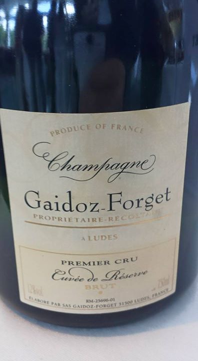Champagne Gaidoz Forget – Cuvée Réserve – 1er Cru – Brut