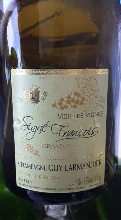 Champagne Guy Larmandier – Cuvée Signé François – Millésime 2007 – Grand Cru Blanc de Blancs