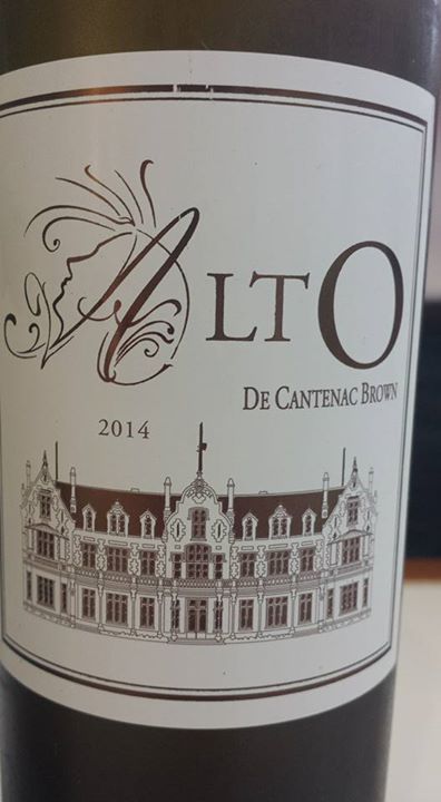 AltO de Cantenac Brown 2014 – Bordeaux