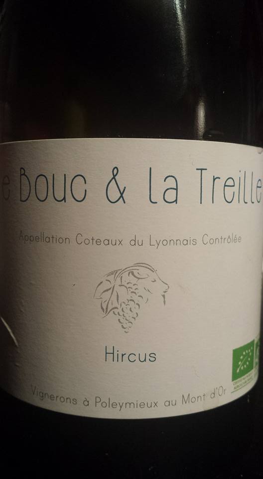 Le Bouc et La Treille – Cuvée Hircus 2013 – Coteaux du Lyonnais