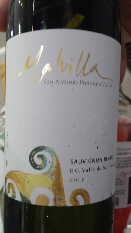 Malvilla – San Antonio Premium Wines – Sauvignon Blanc 2014 – D.O. Valle de San Antonio