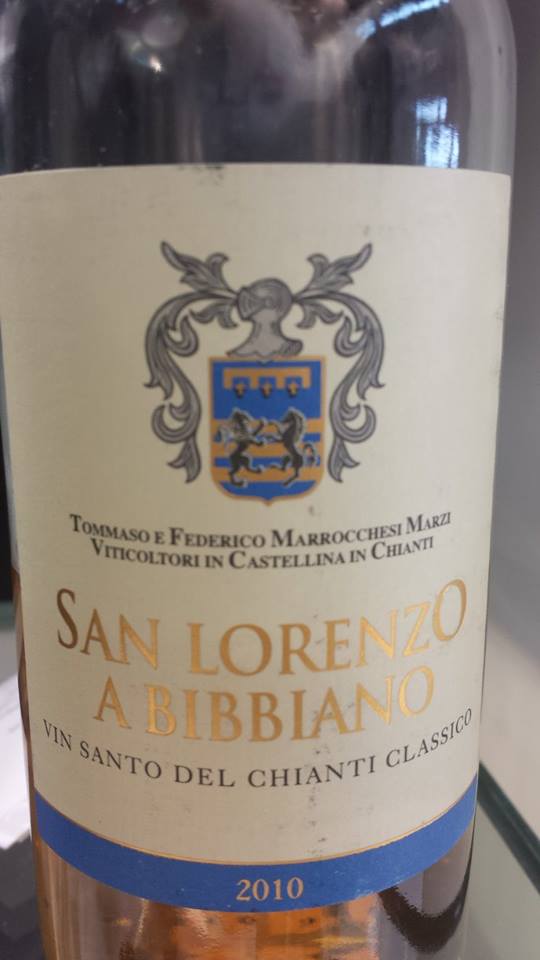 San Lorenzo A Bibbiano 2010 – Vin Santo del Chianti Classico