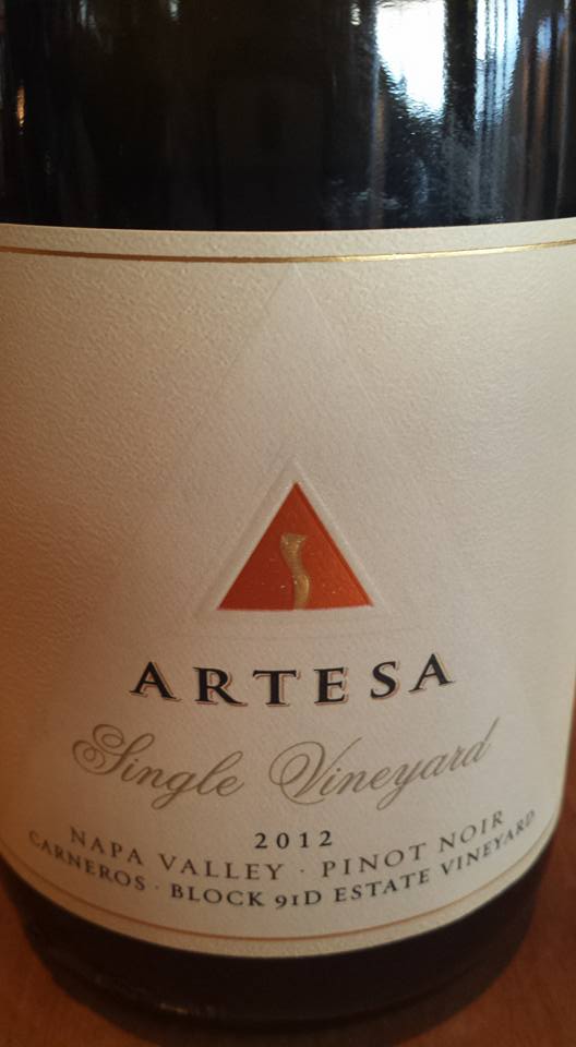 Artesa Winery – Pinot Noir 2013 – Carneros – Napa Valley