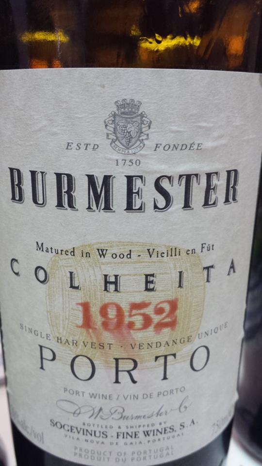 Burmester – Colheita 1952 – Singler Harvest – Porto
