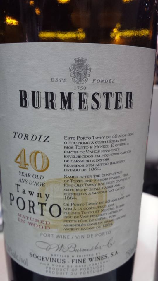 Burmester – Tordiz – 40 year Old – Tawny Porto