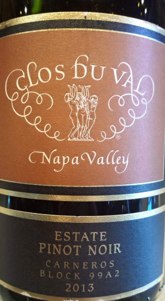 Clos du Val – Estate Pinot Noir 2013 – Block 99A2 – Napa Valley