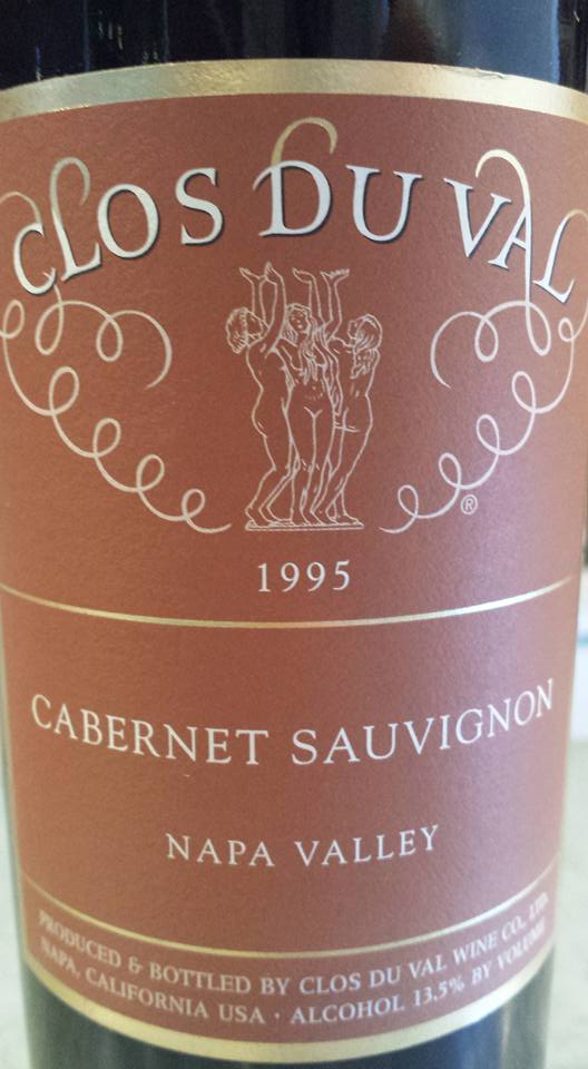 Clos du Val – Cabernet Sauvignon 1995 – Napa Valley
