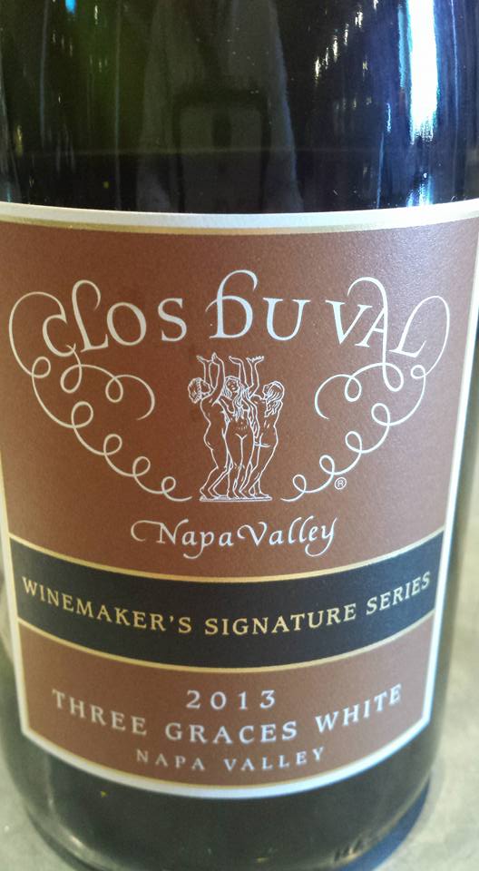 Clos du Val – Three Graces White 2013 – Winemaker’s Signature series – Napa Valley