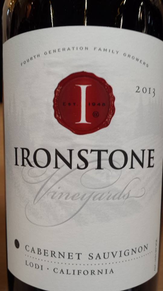Ironstone Vineyards – Cabernet Sauvignon 2013 – Lodi