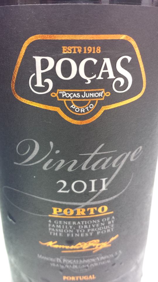 Poças Júnior – Vintage 2011 – Porto