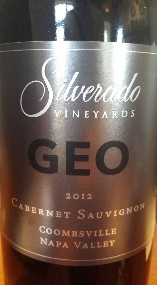 Silverado Vineyards – Geo 2012 – Cabernet Sauvignon – Coombsville – Napa Valley