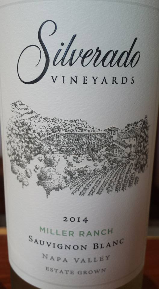 Silverado Vineyards – Sauvignon Blanc 2014 – Miller Ranch – Napa Valley