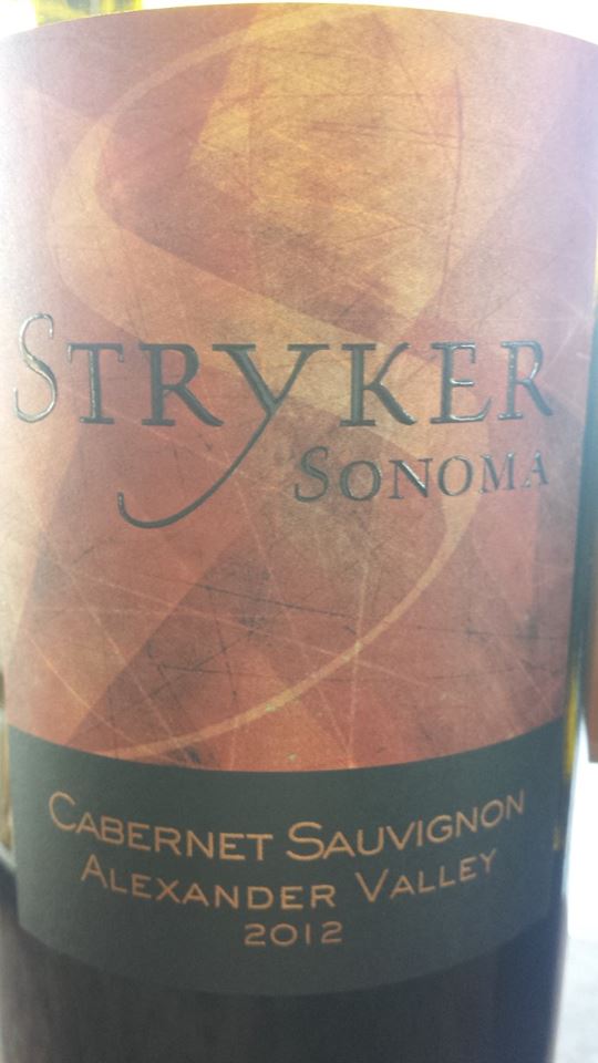 Stryker Winery – Cabernet Sauvignon 2012 – Alexander Valley – Sonoma