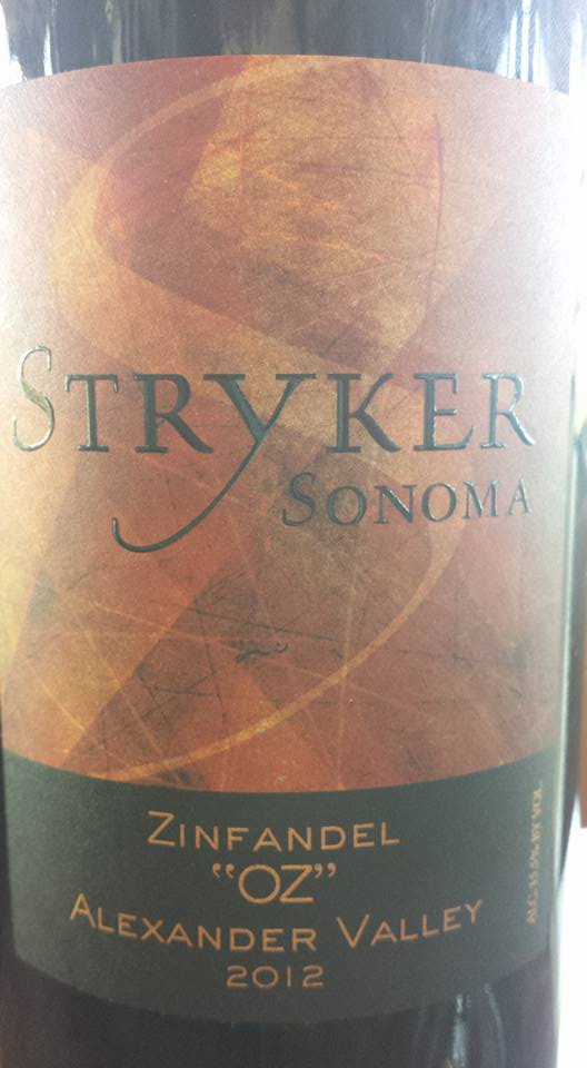Stryker Winery – Zinfandel Oz 2012 – Alexander Valley – Sonoma