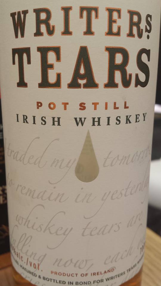 Writer’s Tears – Pot Still Blended irish Whiskey – Ireland
