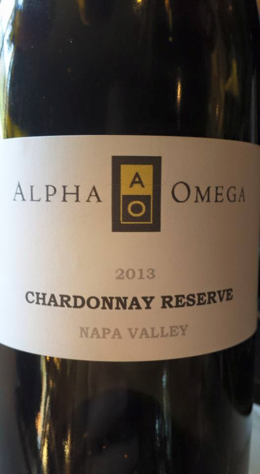 Alpha Omega – Chardonnay Reserve 2013 – Napa Valley (Primeur)