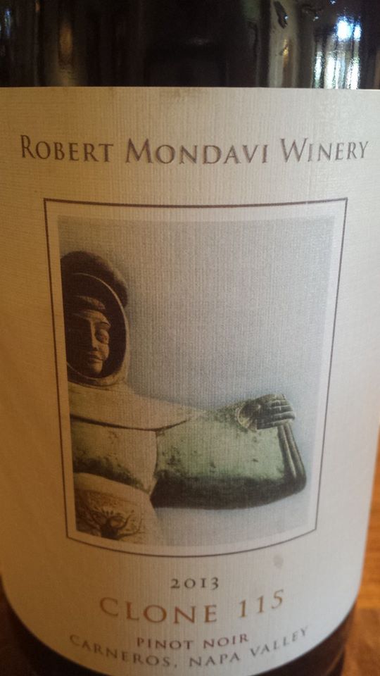 Robert Mondavi Winery – Clone 115 – Pinot Noir 2013 – Carneros – Napa Valley