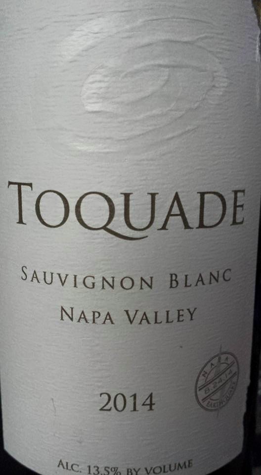 Toquade – Sauvignon Blanc 2014 – Napa Valley