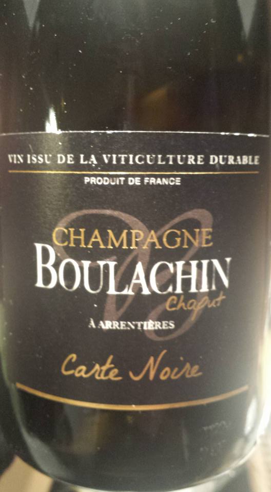 Champagne Boulachin Chaput – Carte Noire – Brut