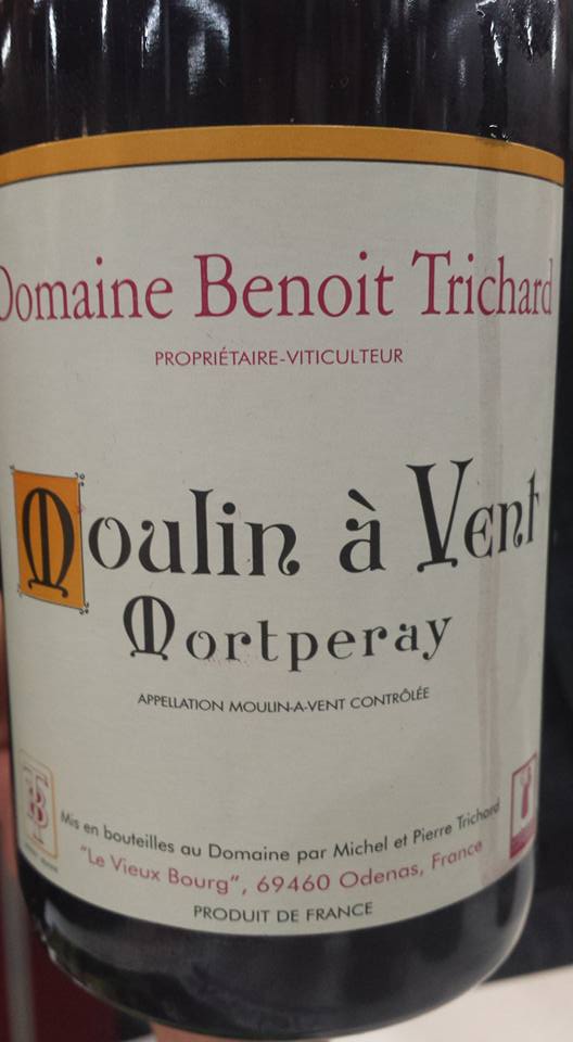 Domaine Benoit Trichard 2013 – Moulin à Vent