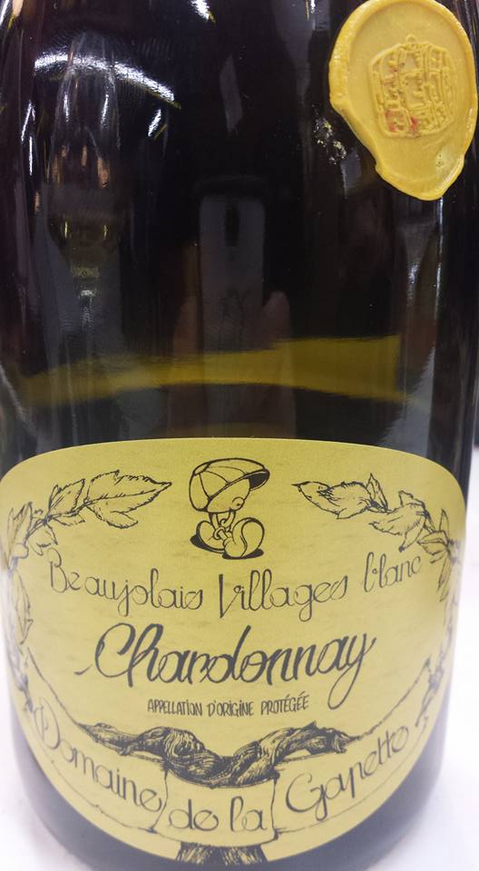 Domaine de la Gapette – Chardonnay 2014 Cuvée fût de chêne – Beaujolais Villages