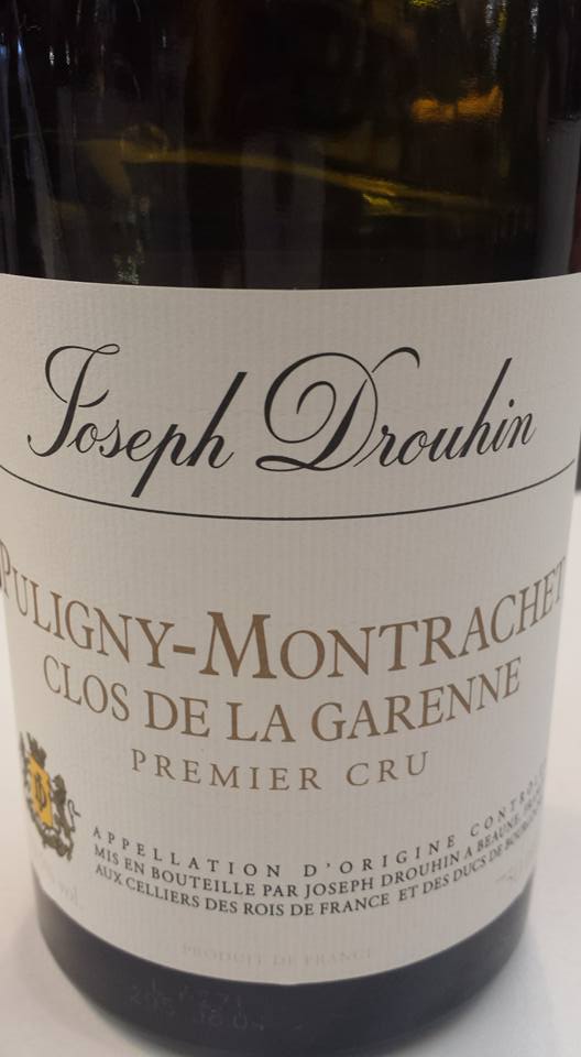 Joseph Drouhins – Clos de la Garenne 2013 – Premier Cru – Puligny-Montrachet