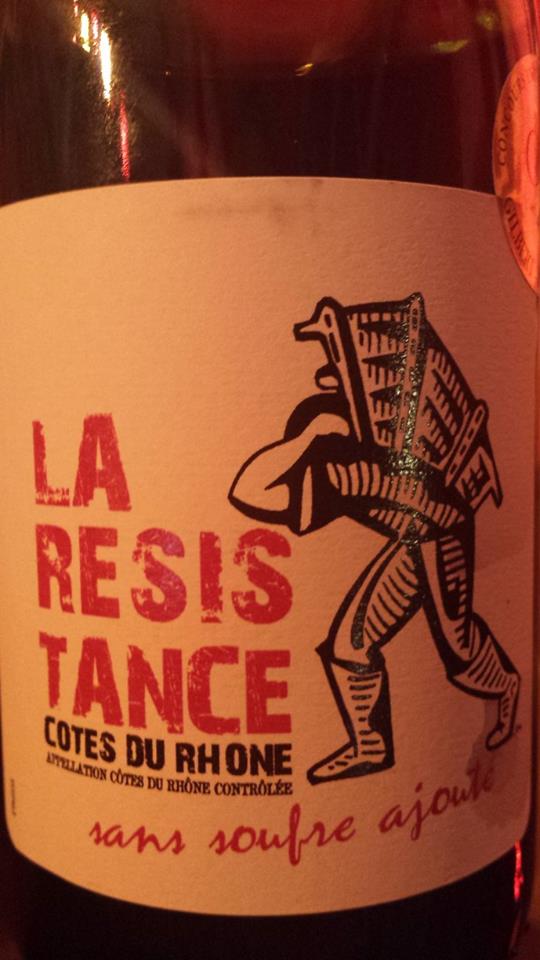 Maison Louis Mousset – La Résistance 2014 – Côtes du Rhône